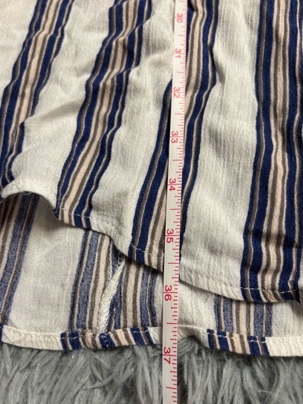 Simplee Apparel Striped Linded Pants with Large Slits on the Pantlegs! - Picture 13 of 16
